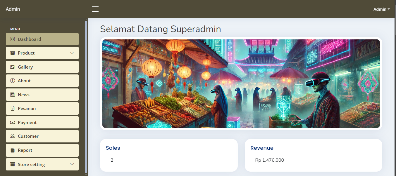 Melanjo Online Store